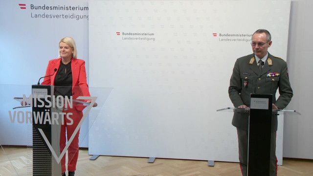 Pressekonferenz des Verteidigungsministeriums "Bilanz 2025 und aktuelle Entwicklungen"