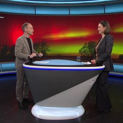 Naturschauspiel: Polarlichter über Österreich