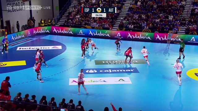 Handball EM-Qualifikation der Damen: Spanien - Österreich aus Algeciras (1. Halbzeit)