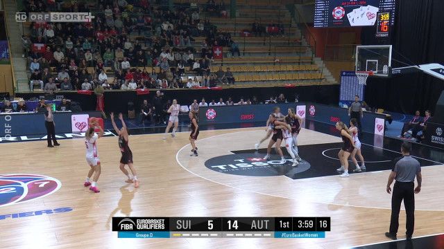 Basketball: EM-Qualifikation der Damen: Schweiz - Österreich, Highlights aus St. Gallen