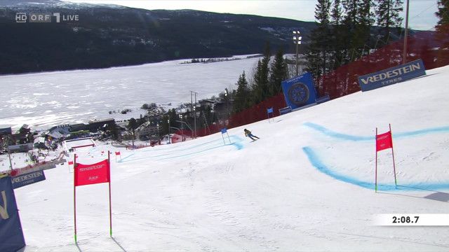 Skiweltcup: Riesenslalom der Damen in Are - 2. Durchgang