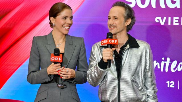 Pressekonferenz: "Vorstellung des ESC-Moderatoren-Teams"