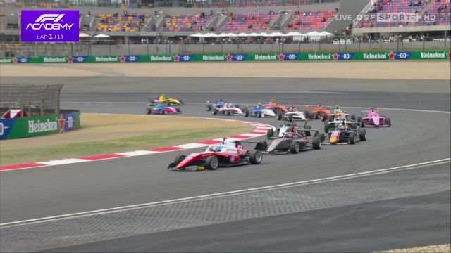 Formel 1 Academy: Shanghai - 2. Rennen