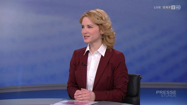 Pressestunde: mit Eva-Maria Holzleitner, Bundesministerin für Frauen, Wissenschaft und Forschung, SPÖ