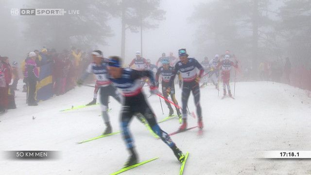 Langlauf Weltcup: 50 km Massenstart Freistil Herren & Damen aus Oslo