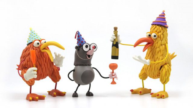 Kiwi: Frohes neues Jahr