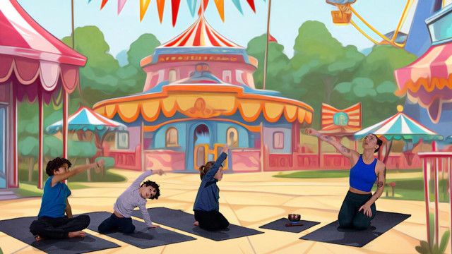 Yoga Kids: Rummelplatz 2