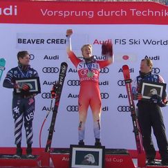 Odermatt feiert Abfahrtssieg in Beaver Creek