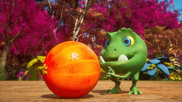 Vegesaurier: Erbse in der Mitte