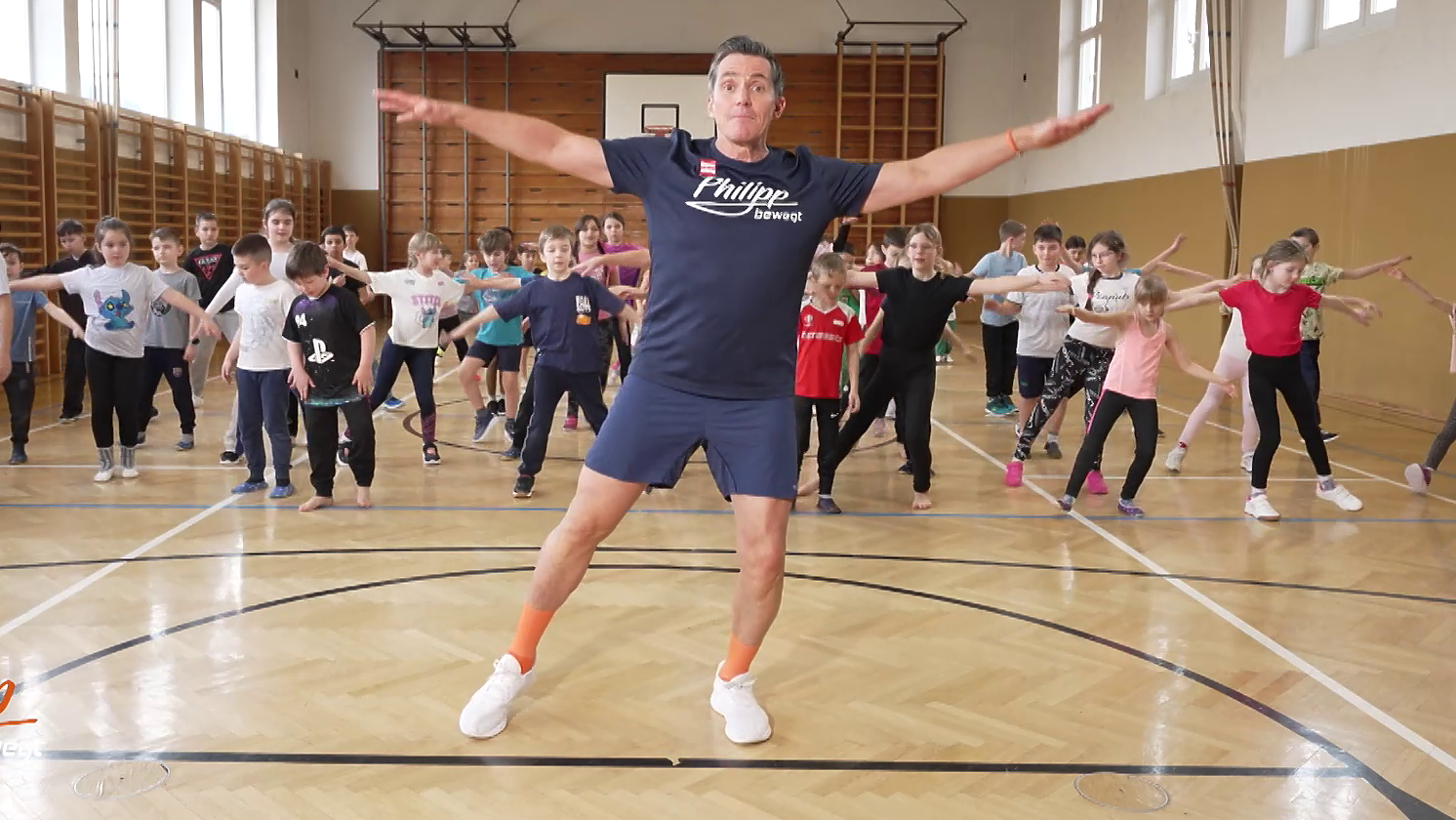 Philipp bewegt Schule am Mittwoch - diesmal in Kapfenberg