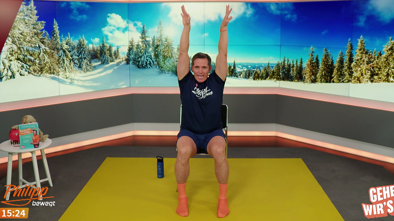 Donnerstag ist Sesseltag: Sitzend den ganzen Körper trainieren