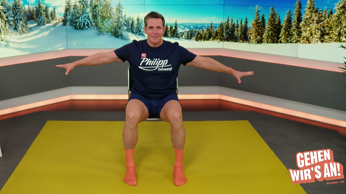 Einfach sitzen bleiben - und trotzdem trainieren