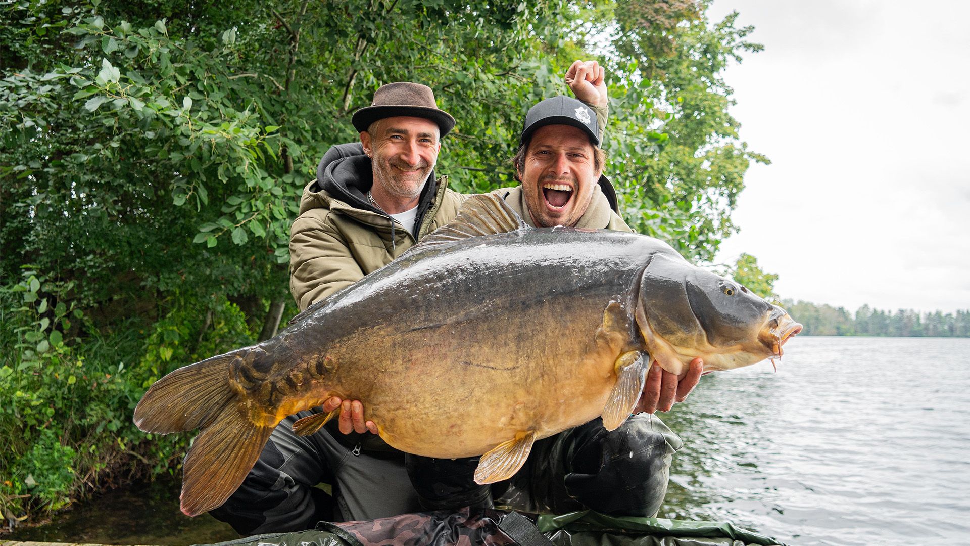 Karpfenangeln mit Thomas und Alex
