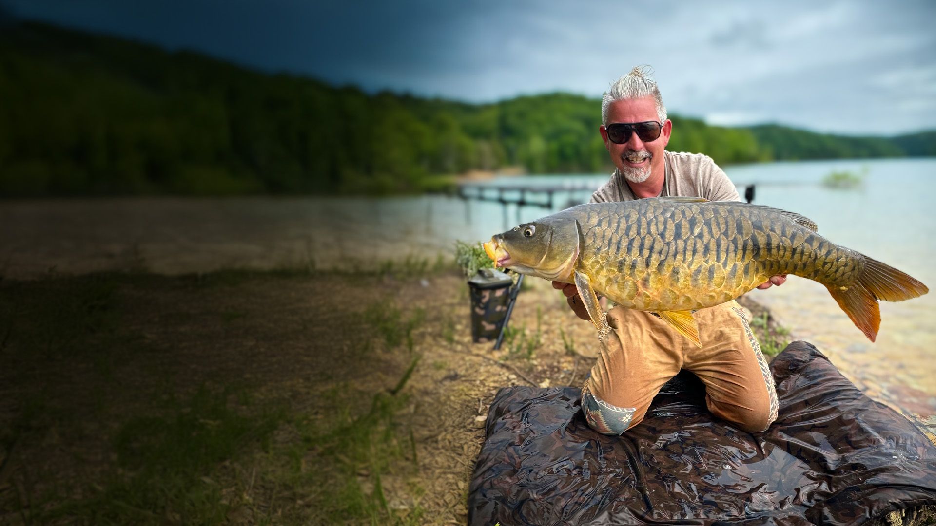 Karpfenangeln in Amerika