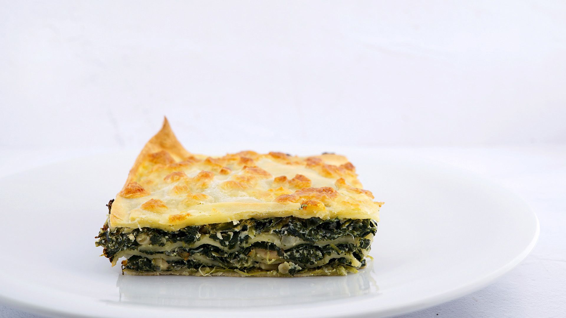Spinat-Ricotta-Lasagne