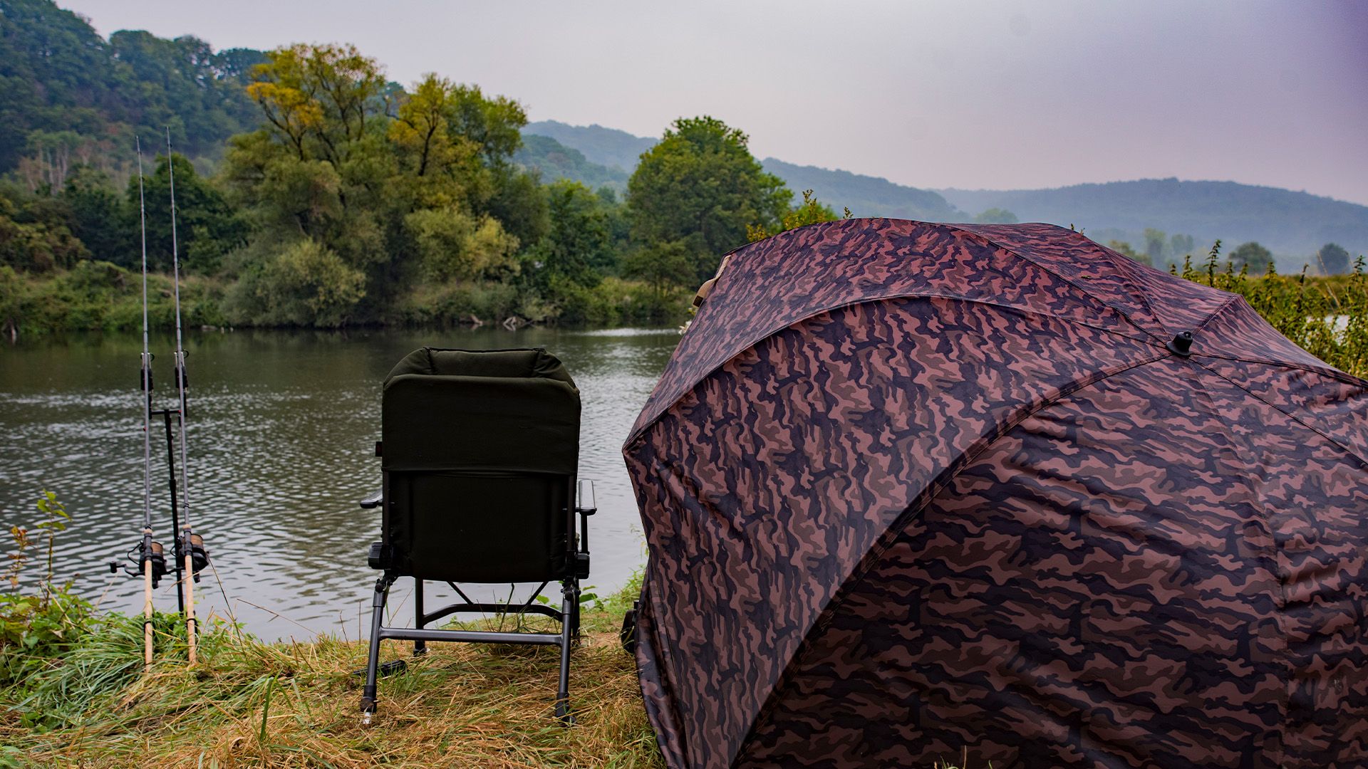 Bester Angelplatz im Winter