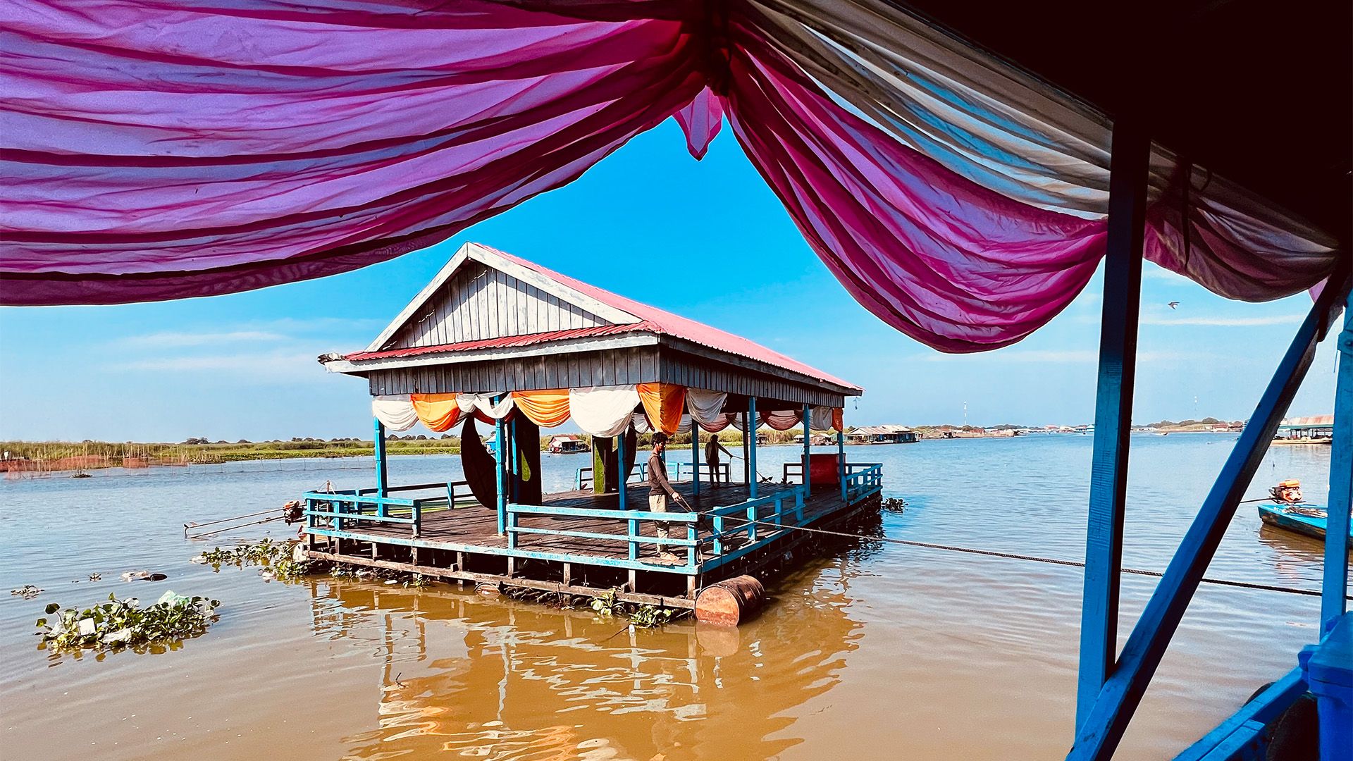 Kambodschas schwimmende Dörfer - Umzug auf dem Tonle Sap