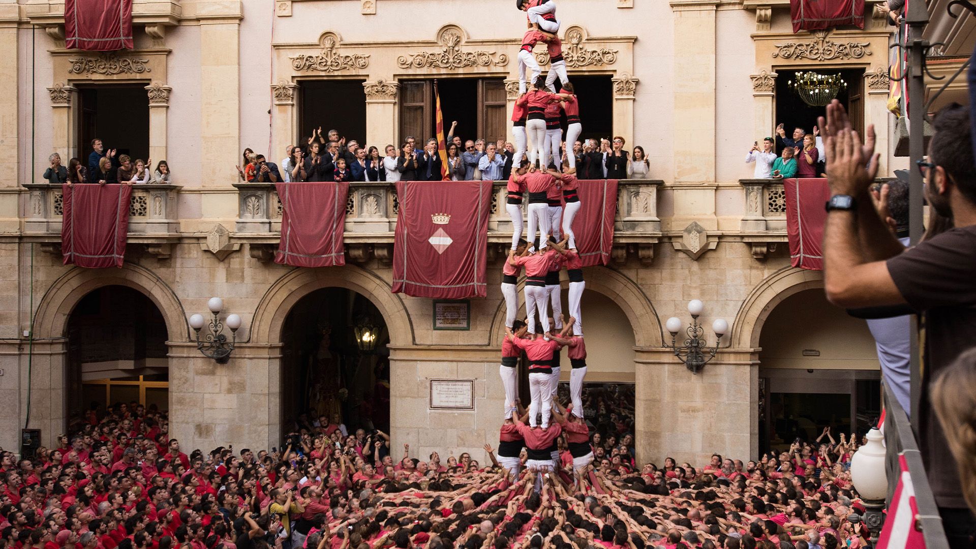 Spanien, die Tradition der Menschentürme