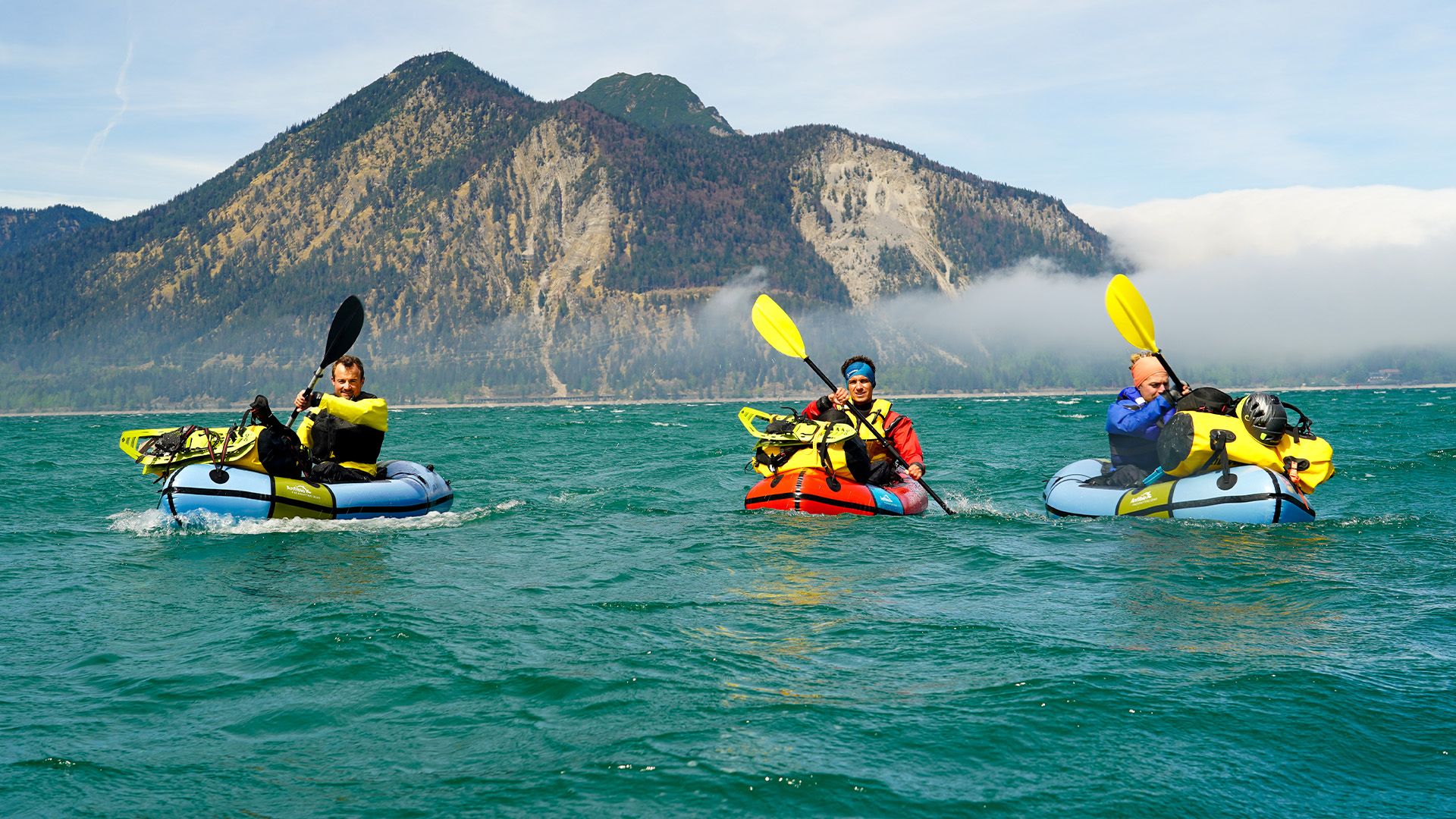 Peter Baumeister: Packrafting the alps