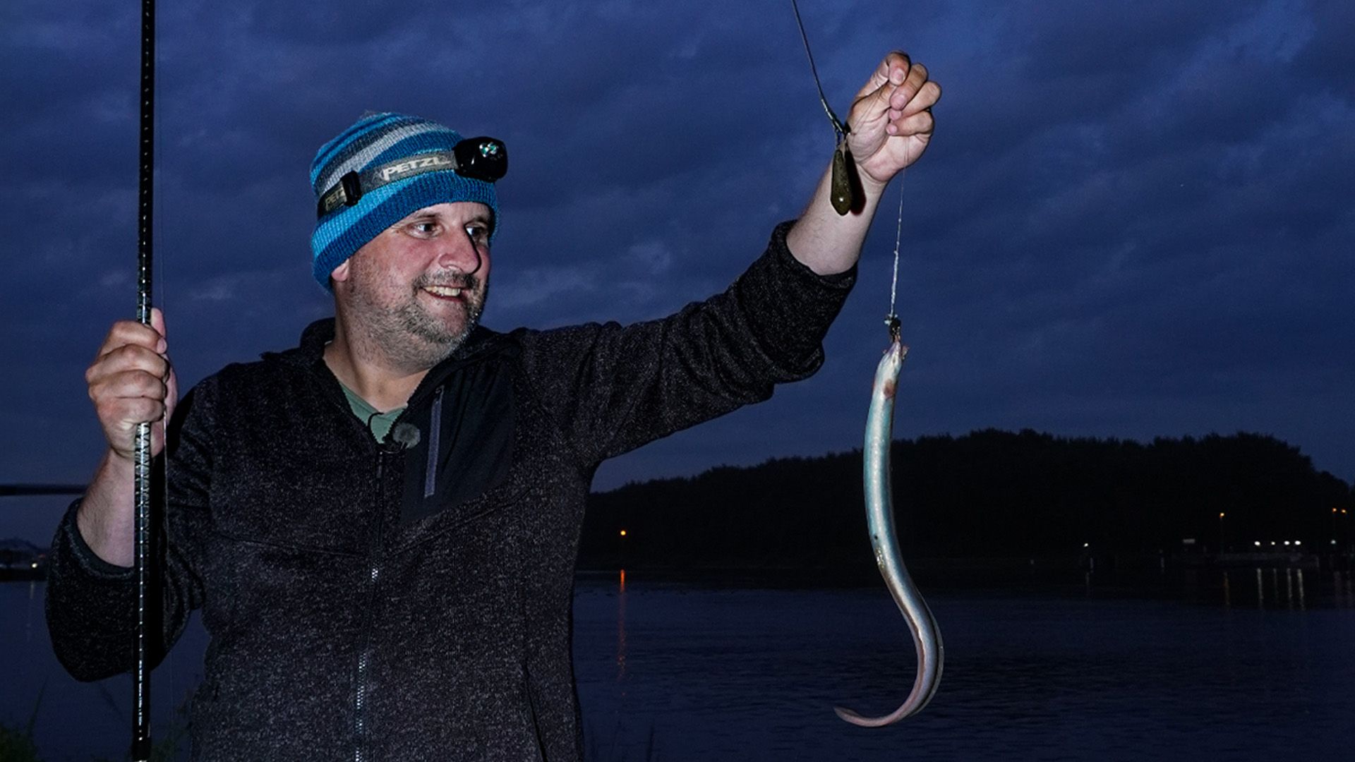 Aalangeln mit Knoblauch