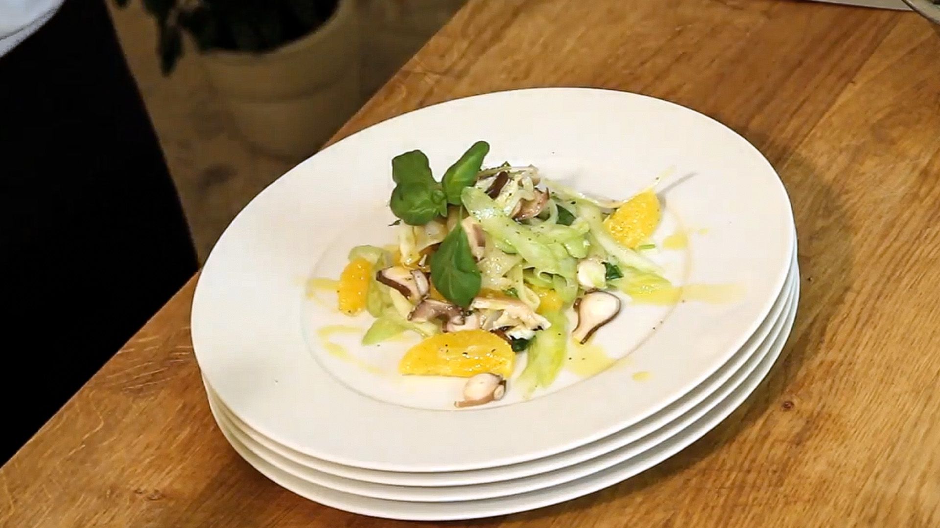 Pulposalat mit Orangen und Fenchel