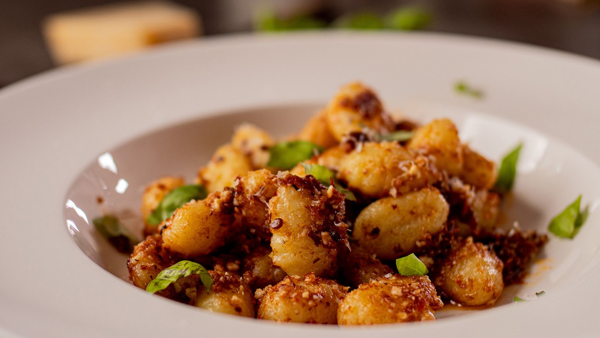 Genial einfach: Gnocchi mit Pesto