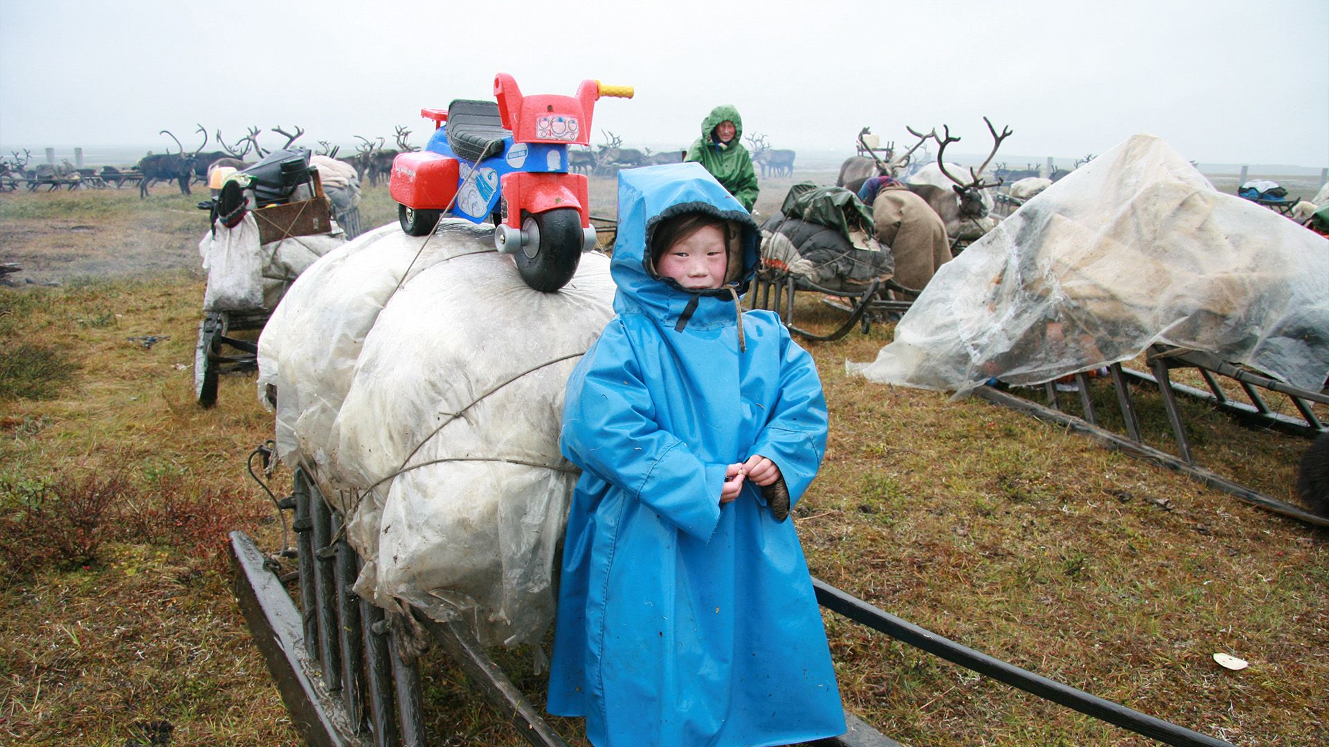 Polarschule der Nomadenkinder