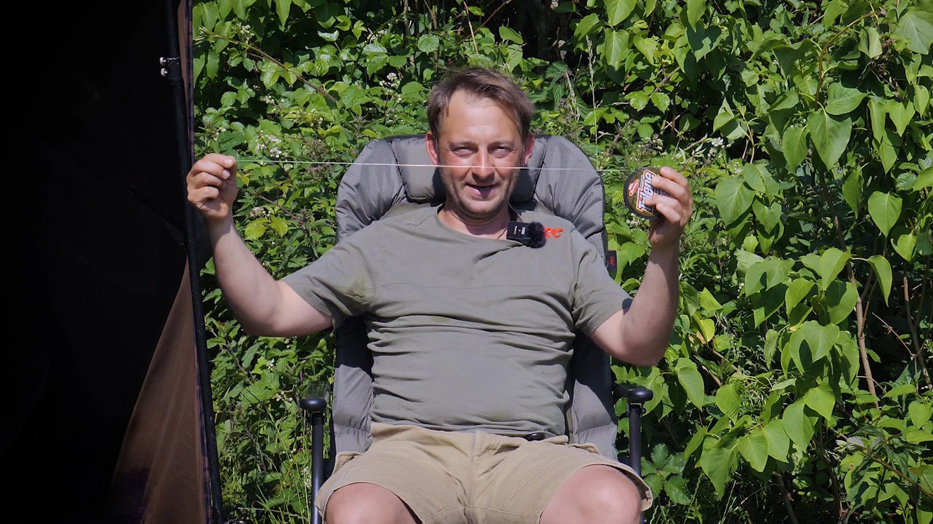 Slackline oder Durchspannen