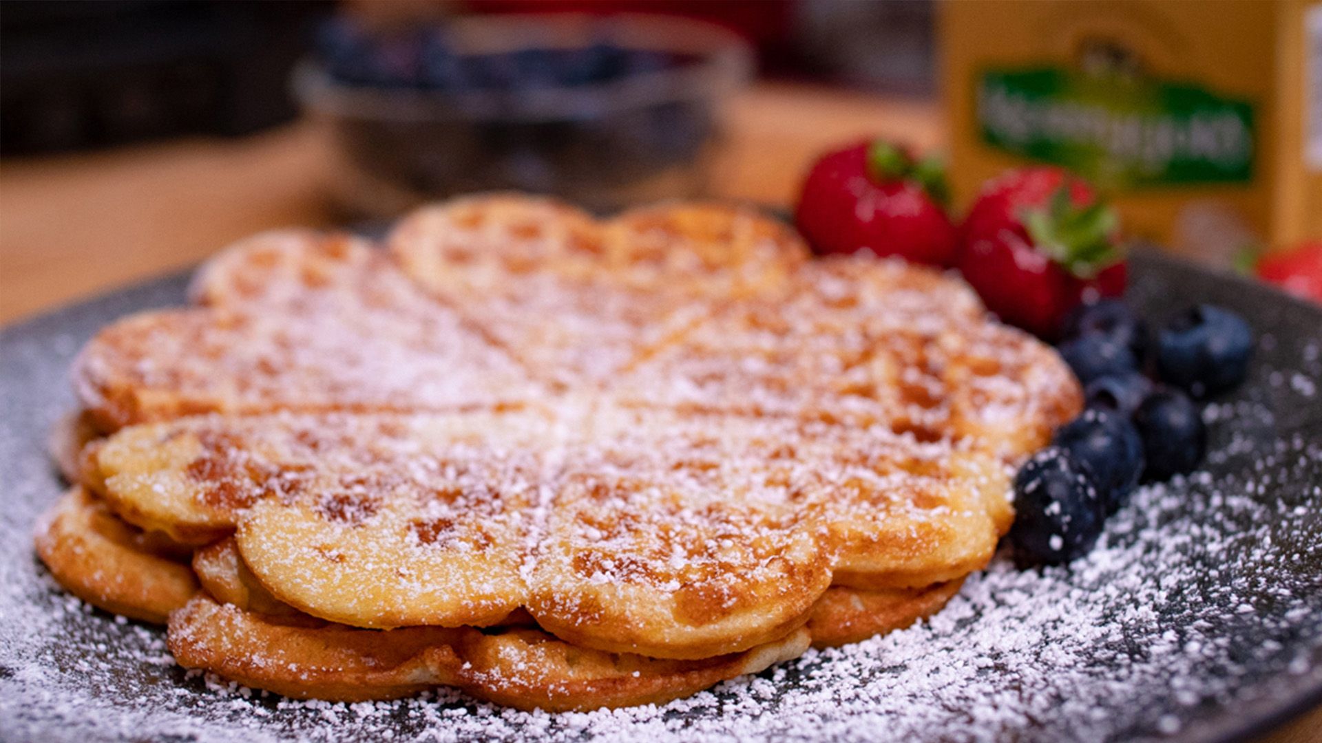 Diese Waffeln könnte ich jeden Tag essen! | Einfaches Rezept