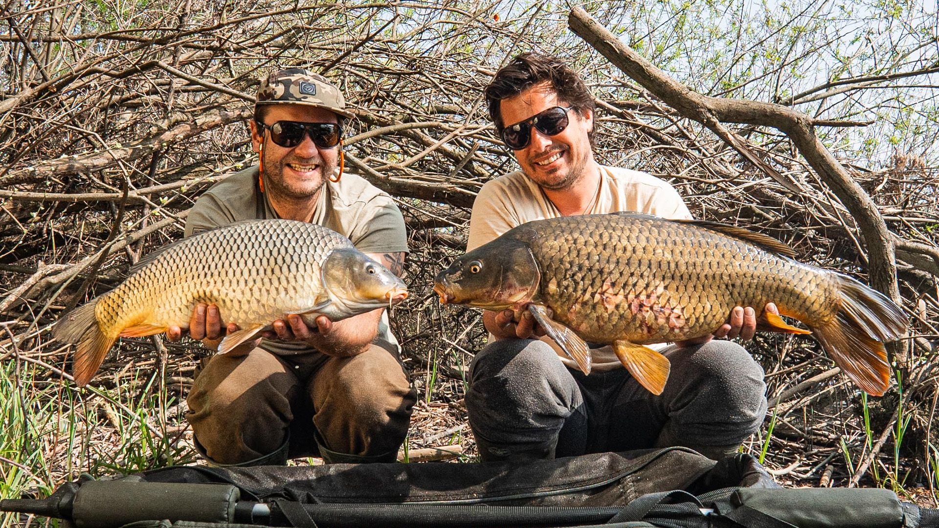 Karpfenangeln am Grande Fiume Po