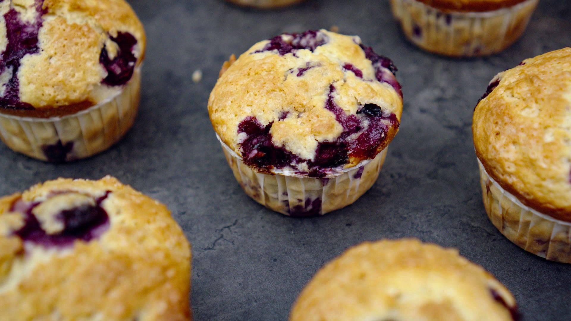 Blaubeermuffins