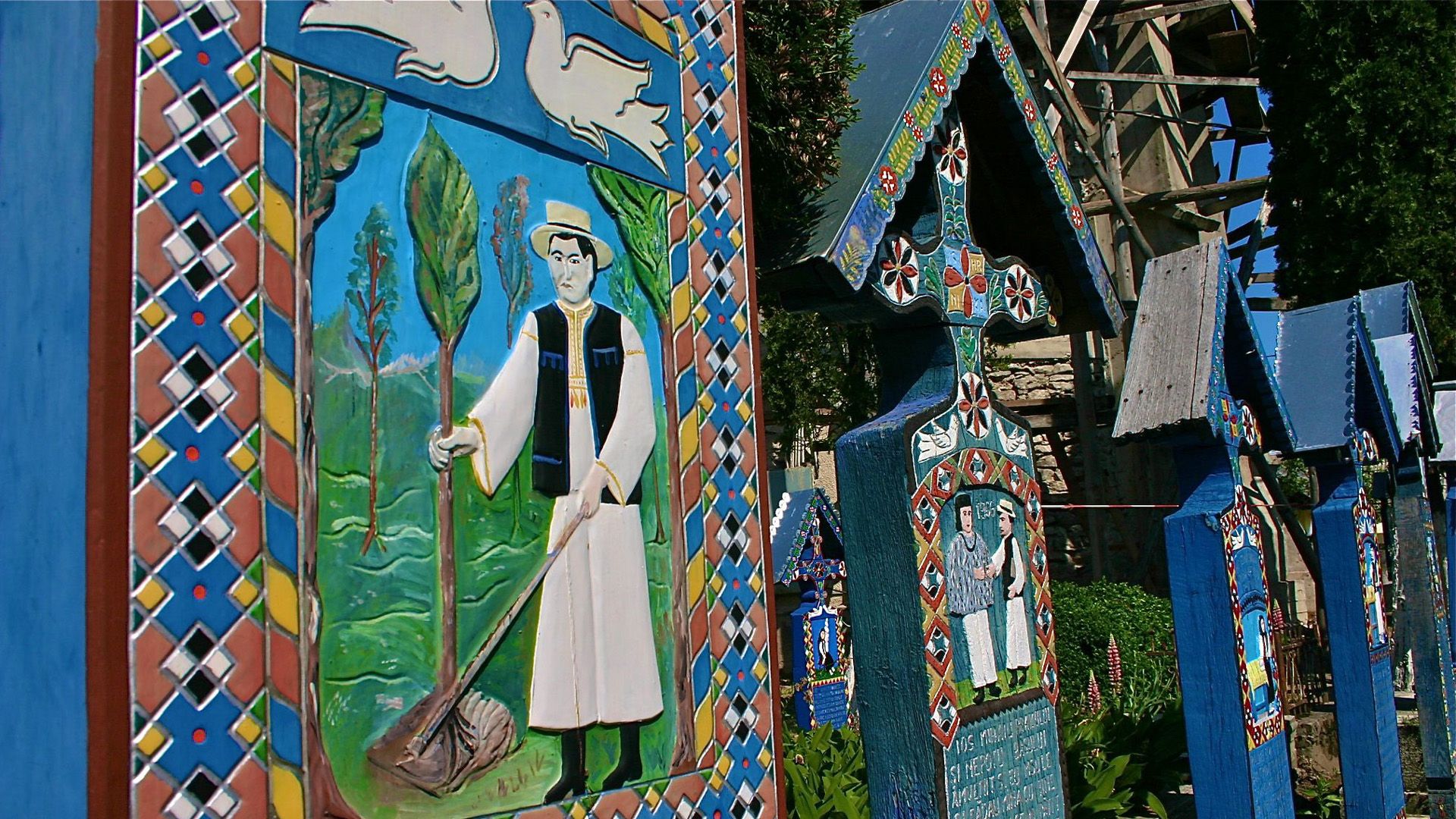 Der fröhliche Friedhof von Rumänien