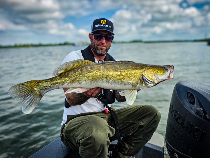 Mit Hardbaits auf Barsch und Riesenzander als Beifang