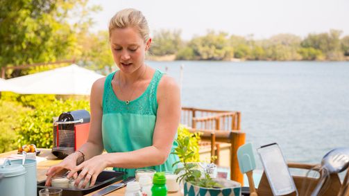Sarah Grahams Food Safari Sarah Grahams Food Safari - Staffel 1 Folge 7: Lachsfilet und Löwenhüter