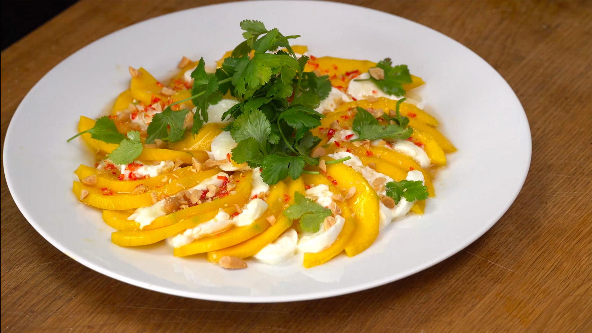 Asiatischer Mango Mozzarella Salat? Geht das?