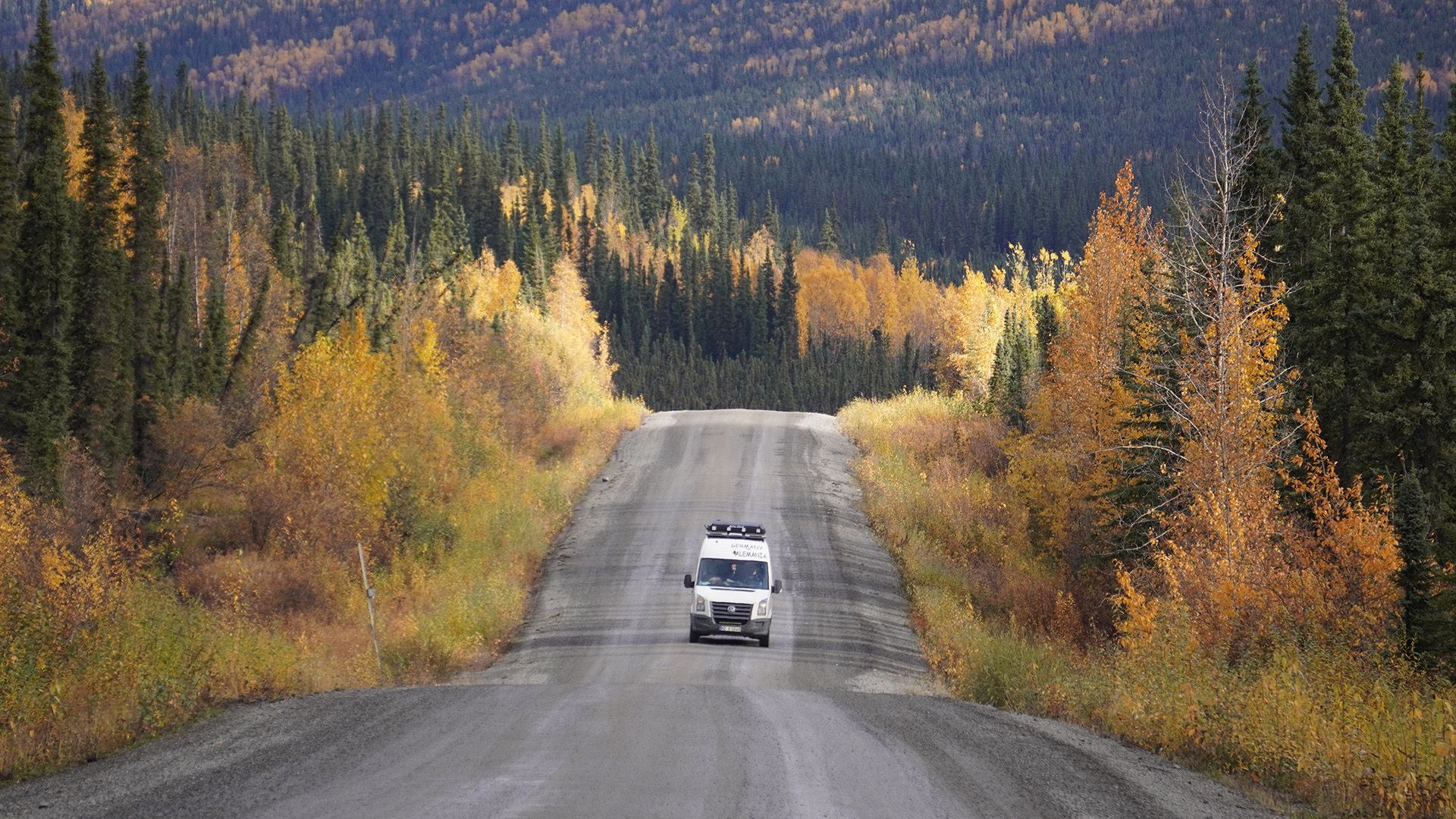 Mit dem Camper zum Arktischen Ozean
