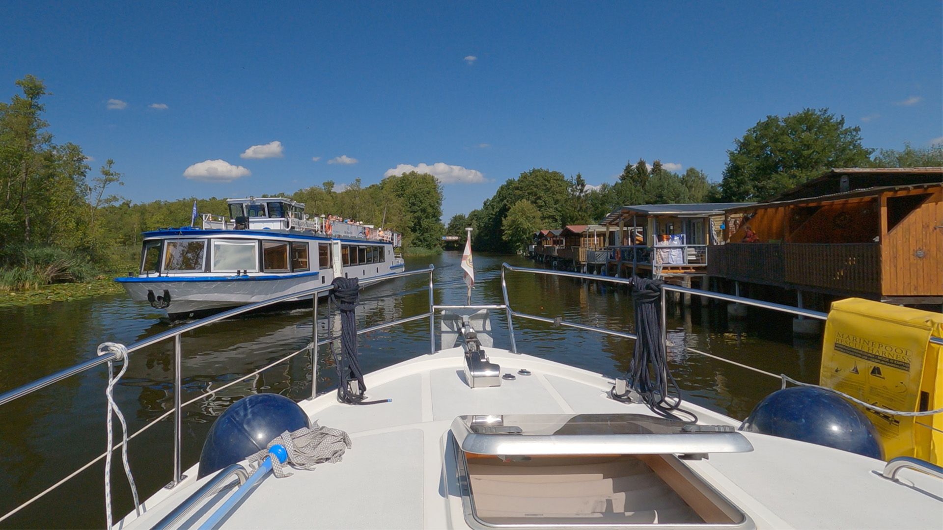Von Boot und Mehr über die Mecklenburger Kleinseen nach Rechlin