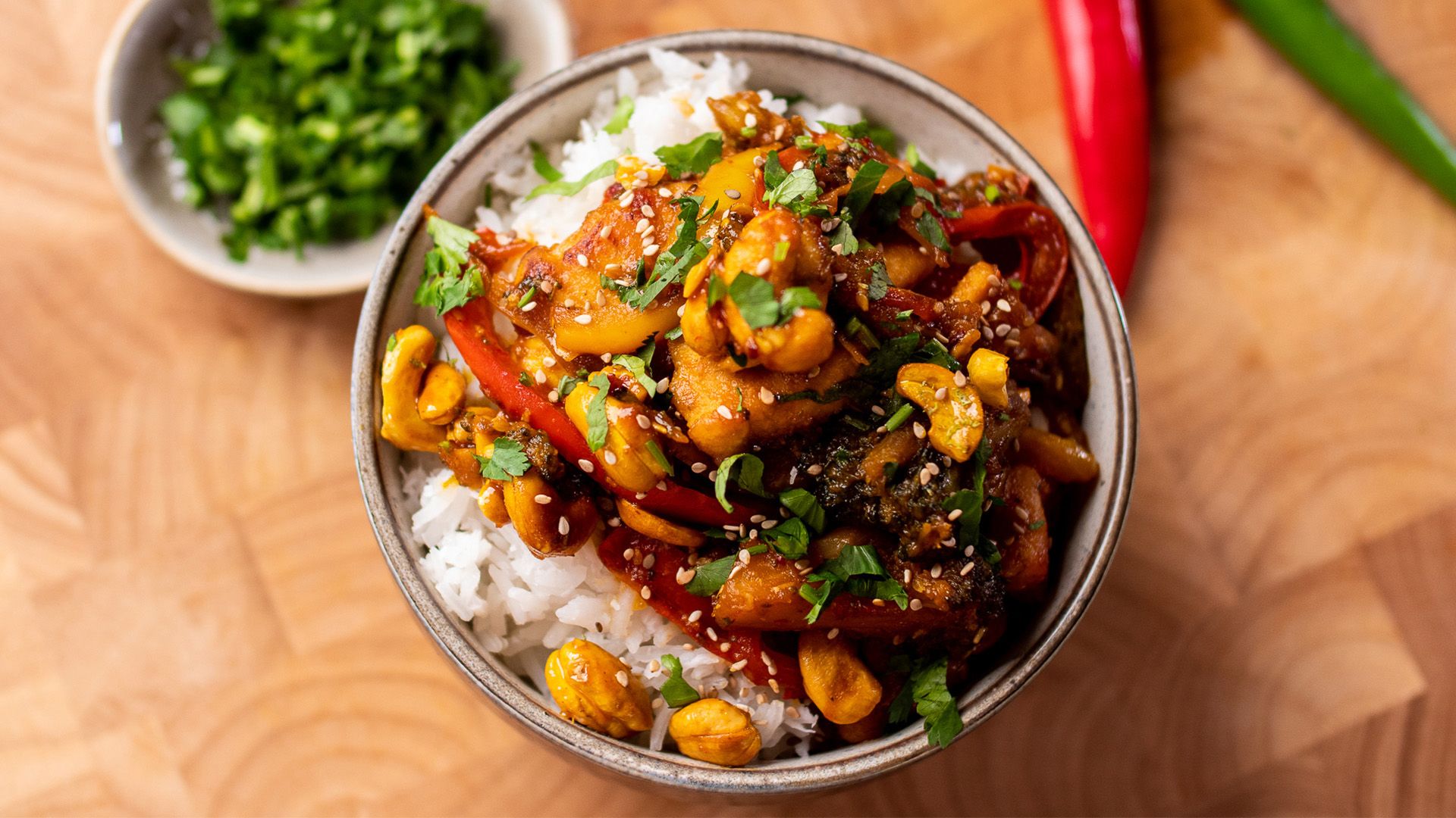 Chicken Cashew | Thailändisches Pfannengericht