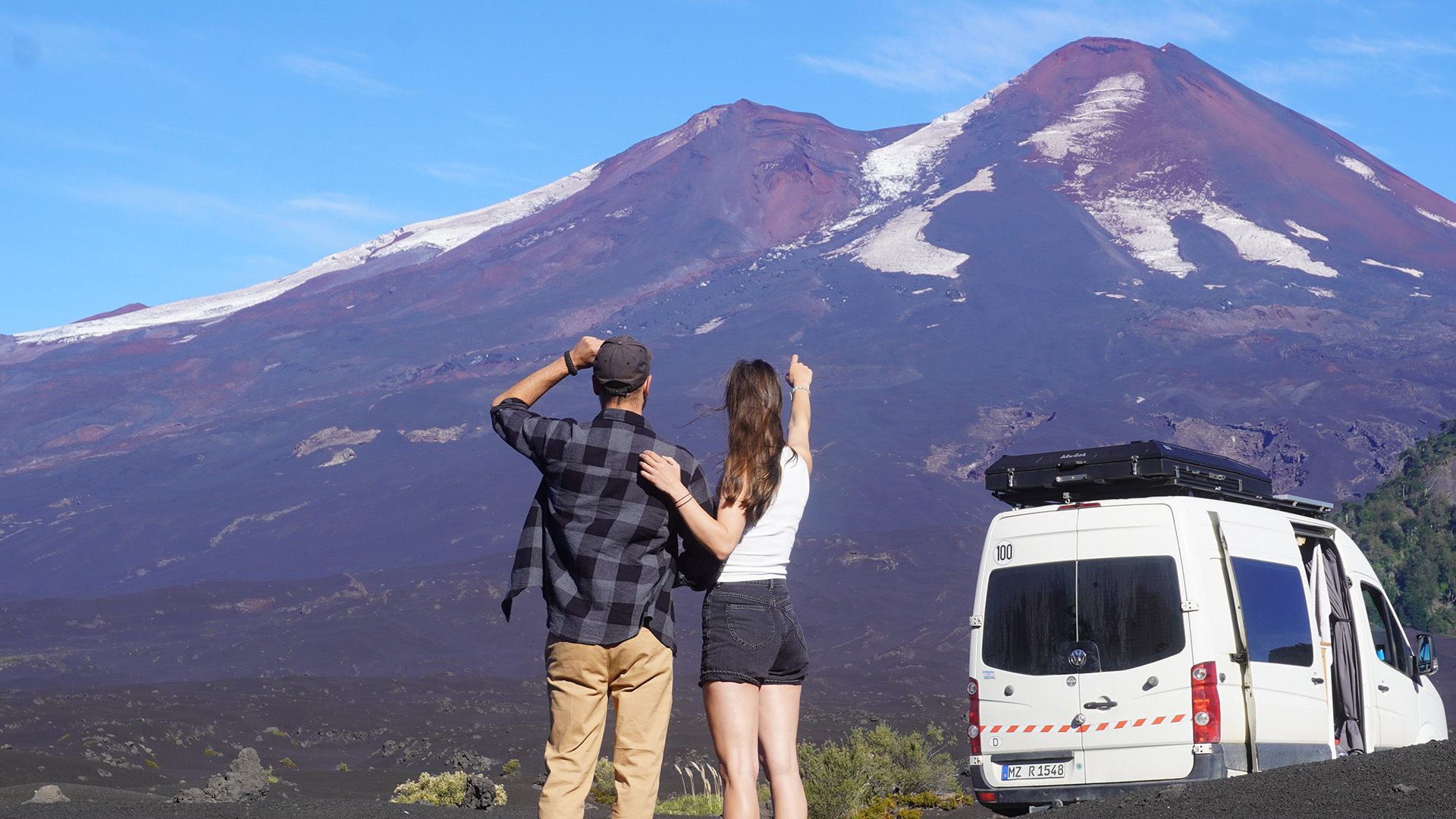 Auf der Panamericana in Chile