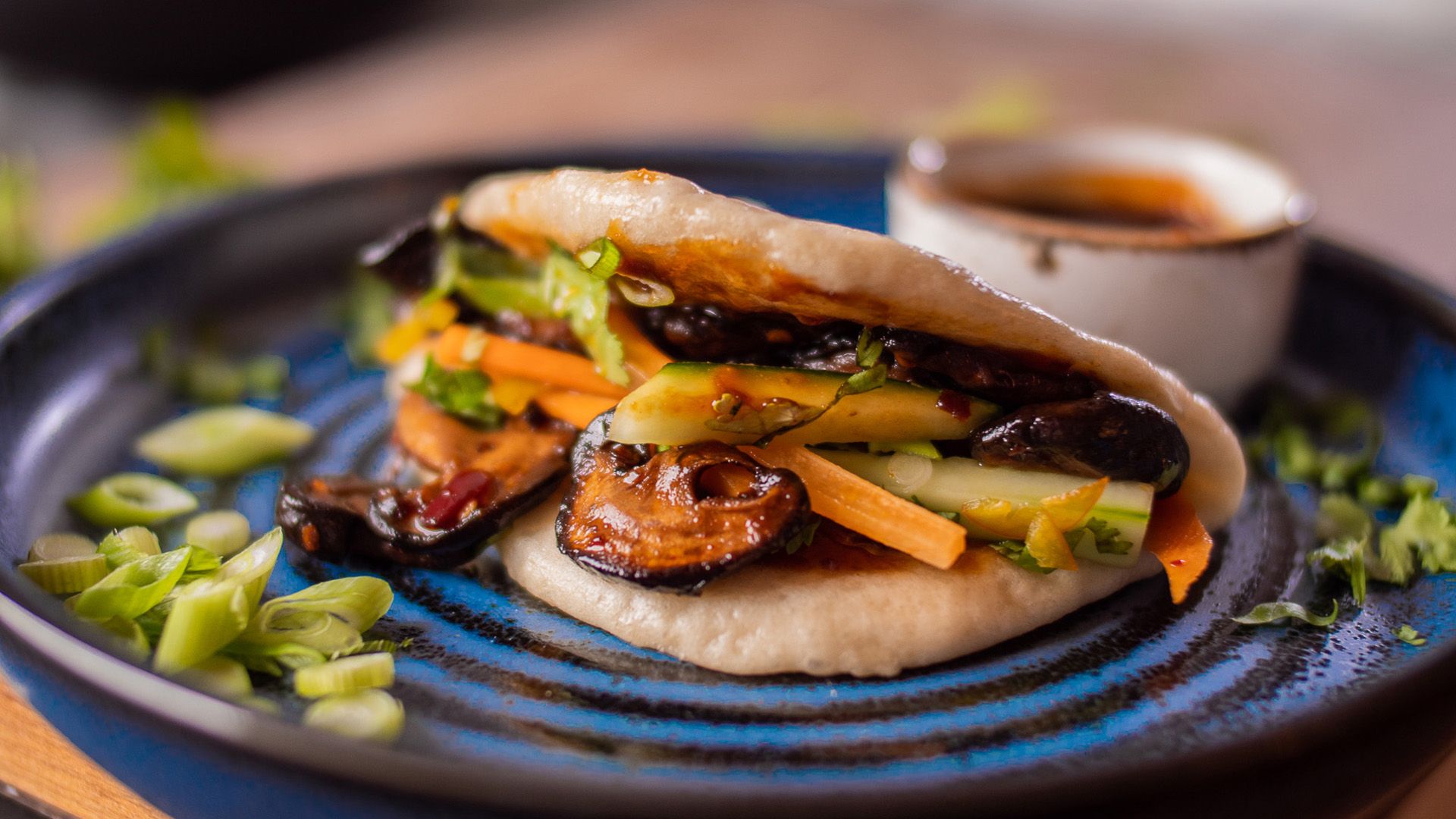 Bao Buns | Gedämpfte Brötchen mit Shiitake