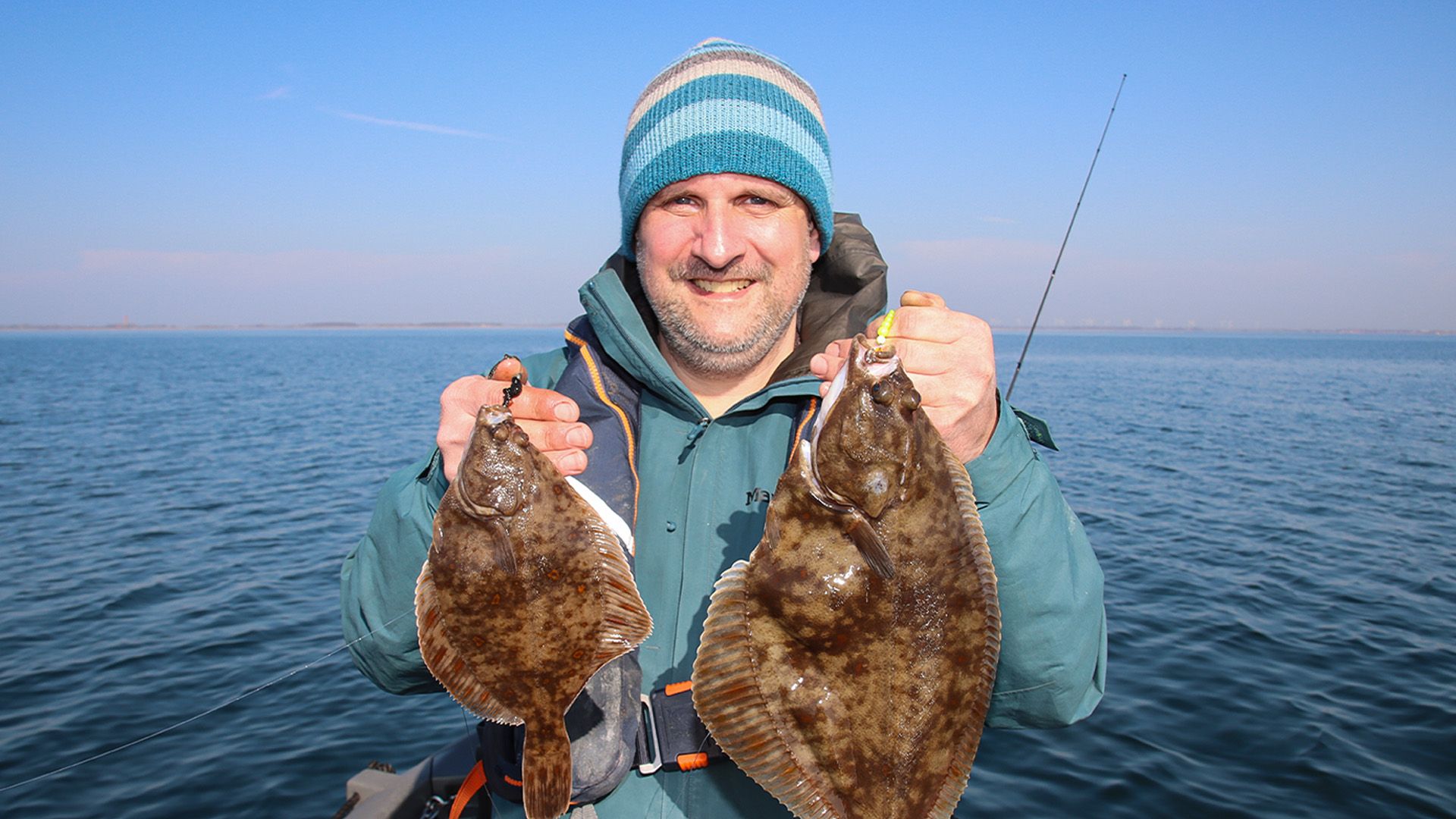 Angeln auf Plattfisch an der Ostsee