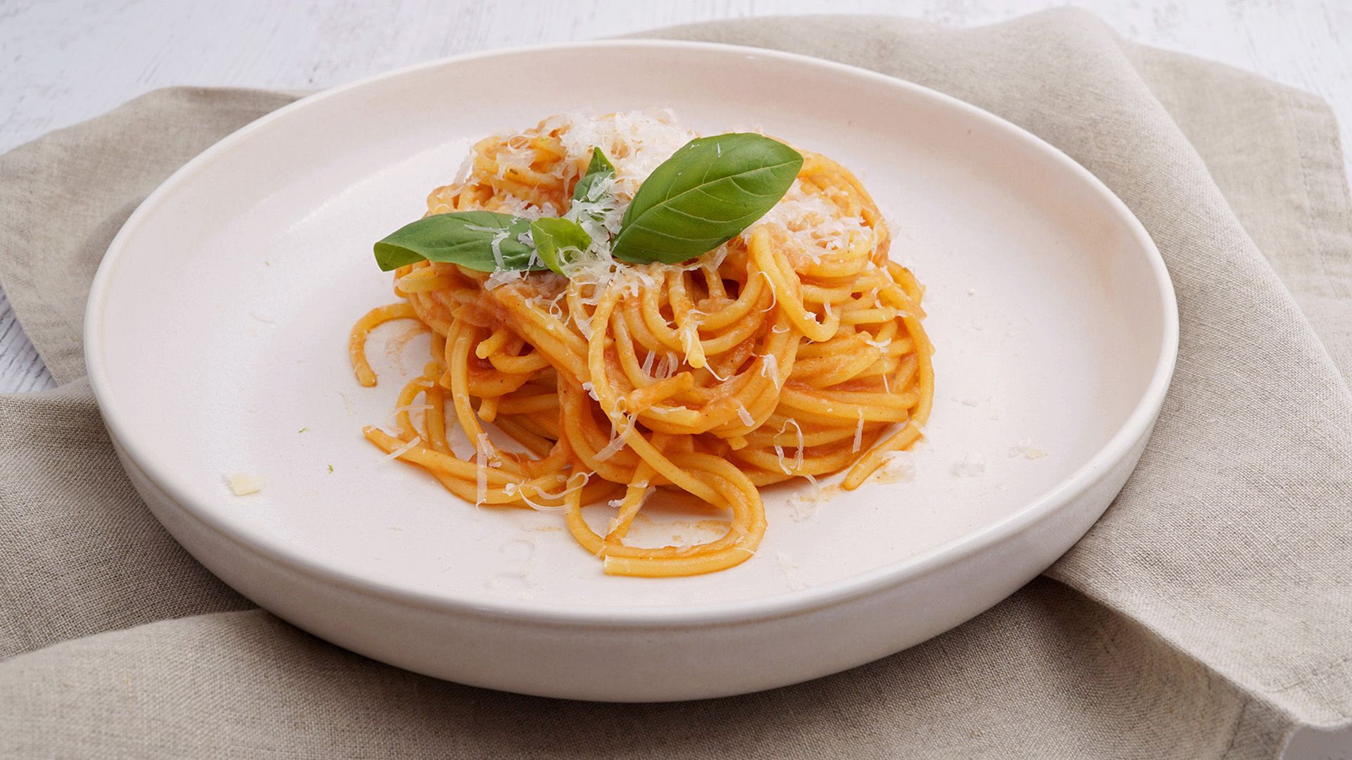 Oven Baked Spaghetti