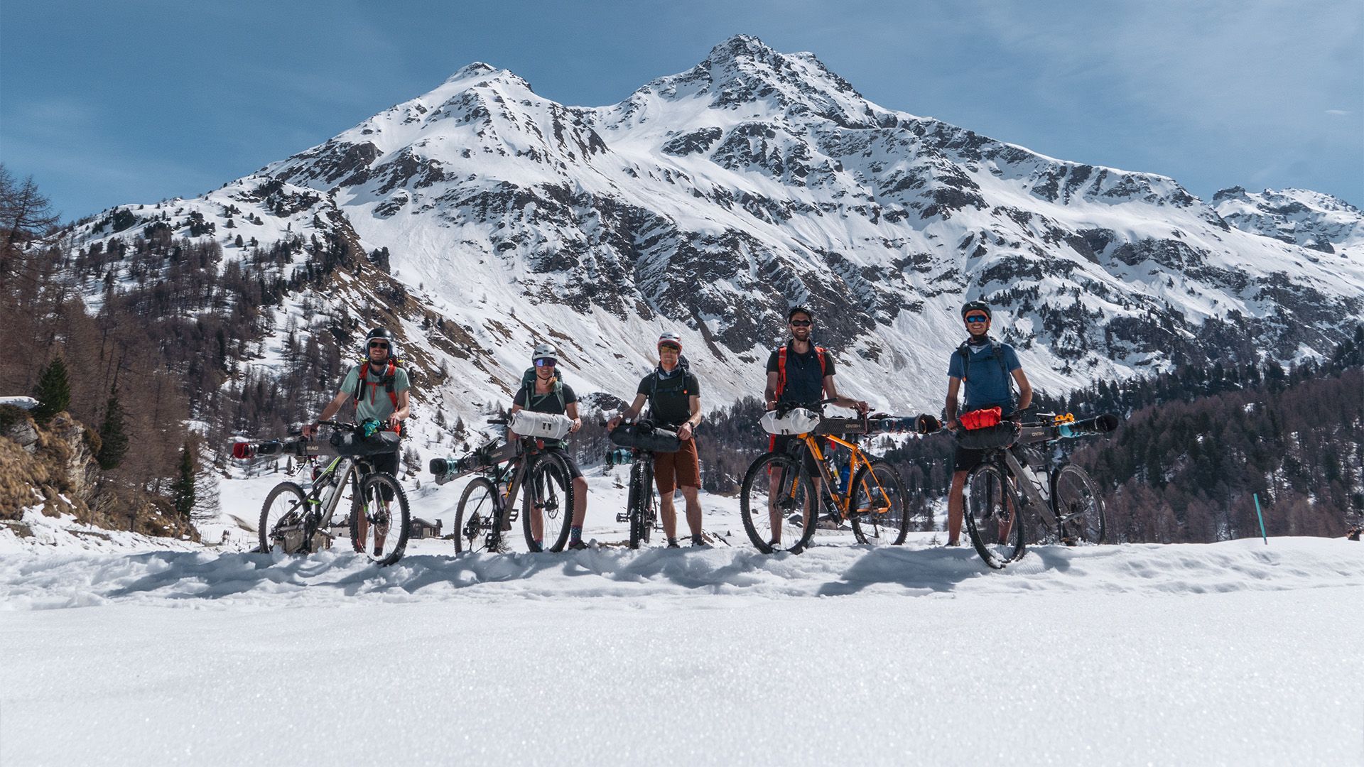 Peter Baumeister: Die Bike und Ski Transalp