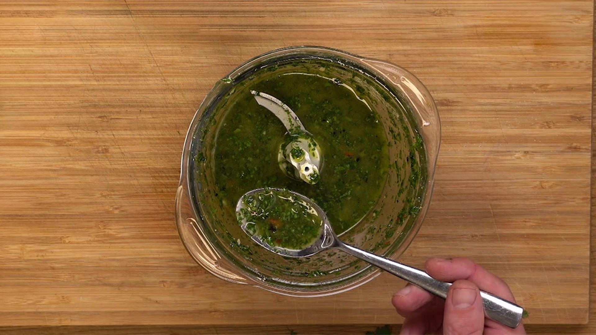 Chimichurri, perfekt zu Fondue und Raclette