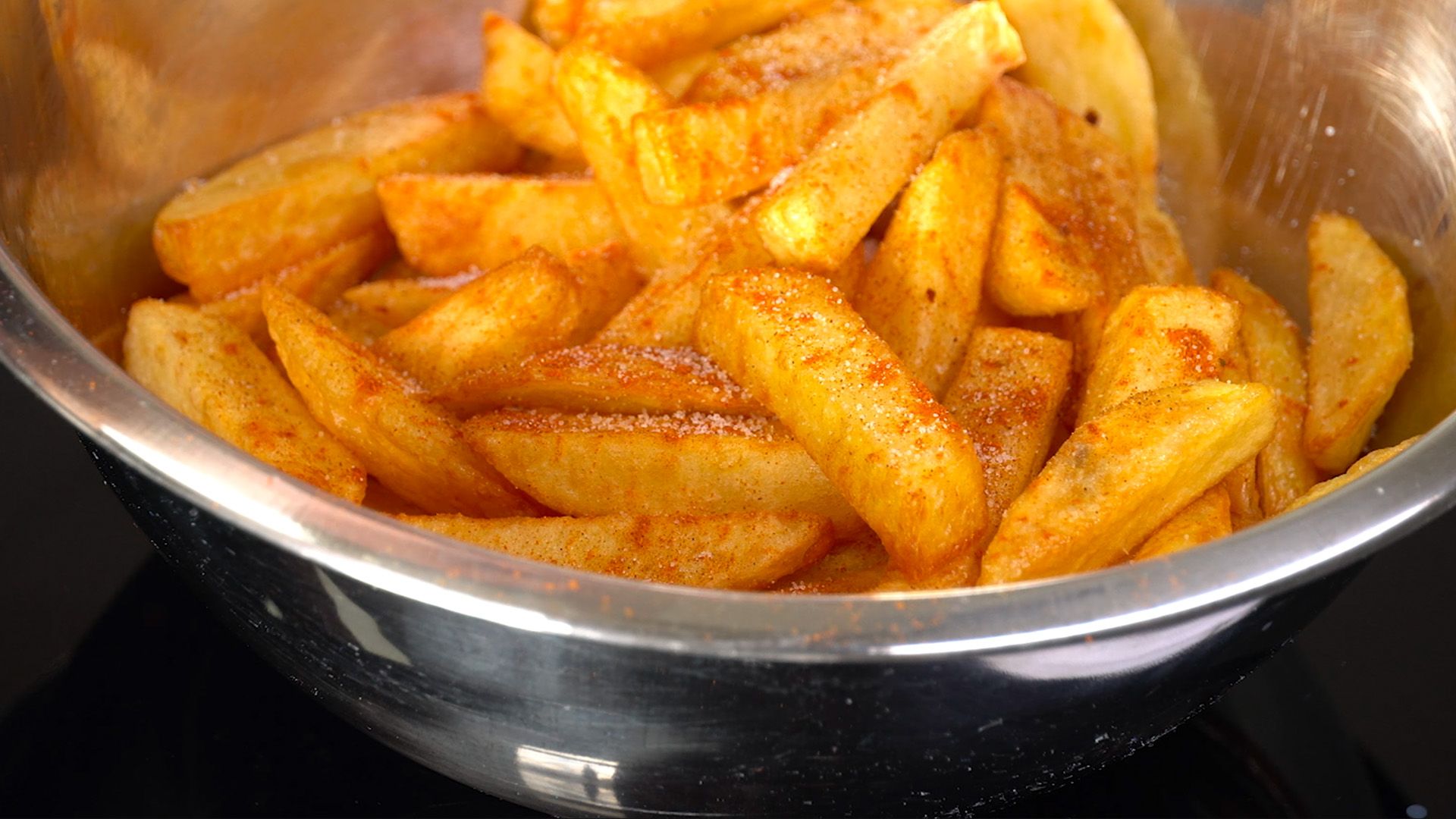 Das Geheimnis von knusprigen Pommes