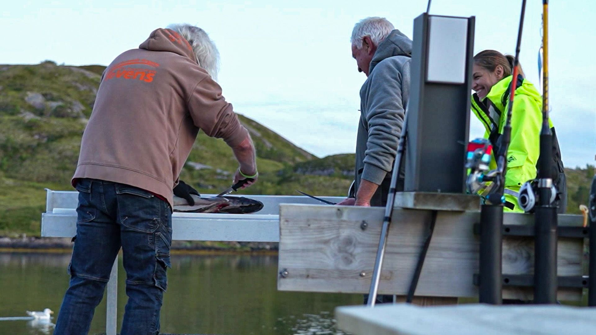 Filetieren mit Horst Hennings und Jörg Ovens