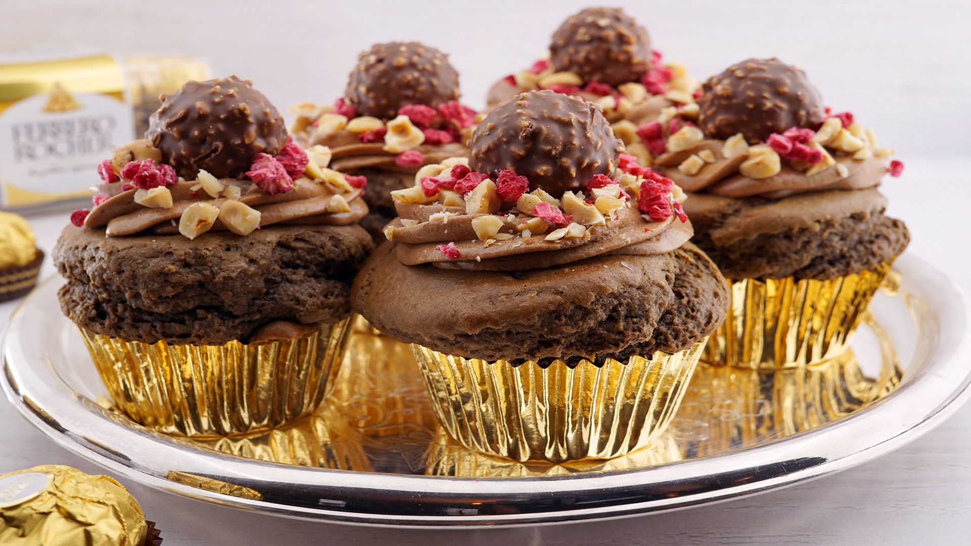 Ferrero Rocher-Muffins