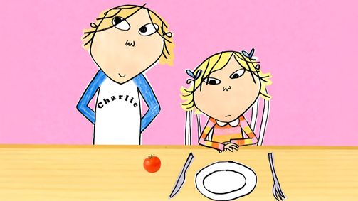 Charlie und Lola Charlie und Lola Folge 1: Ich werde niemals nie eine Tomate essen