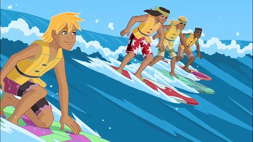 5 Freunde 5 Freunde Folge 20: Der Surf-Wettbewerb