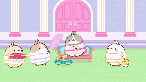 Molang Molang Folge 11: DER SPEER/WARTEN AUF SIE/DIE KLEINE WOLKE/DAS SPIELZEUG